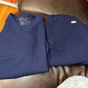 Men’s navy blue figs set